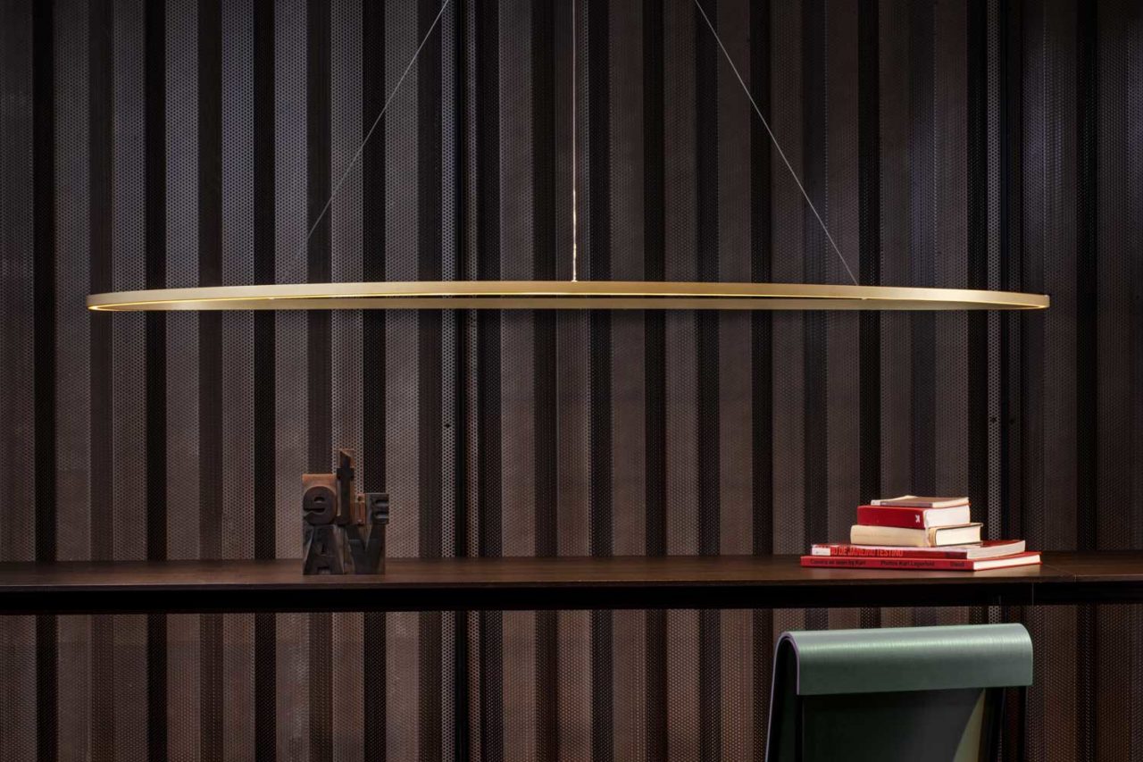 Ellisse Mega Pendant Lamp by Nemo Lamps
